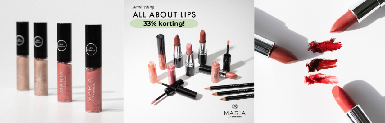 33-KORTING-OP--ALLE-LIP-MAKE-UP-PRODUCTEN-van-MARIA-ÅKERBERG!