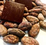 DARK CHOCOLATE 70% met AARDBEI (BIO) | NORDIC CHOCOLATE | Organic Chocolate North Sweden