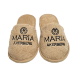 COTTON SPA SLIPPERS | MARIA ÅKERBERG | Nieuw! | Badstof slippers (one size)