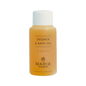 Reisverpakking SHOWER & BATH OIL 30 ml | MARIA ÅKERBERG | Heerlijke douche- & badolie bij verkoudheid! BIO ECO